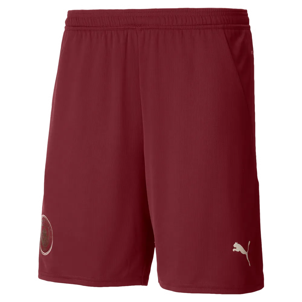 Men's Manchester City 2024/25 Home Shorts - Red