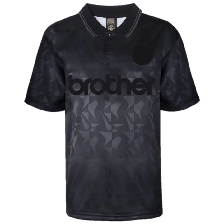 Men's Manchester City 1990 Retro Blackout Shirt