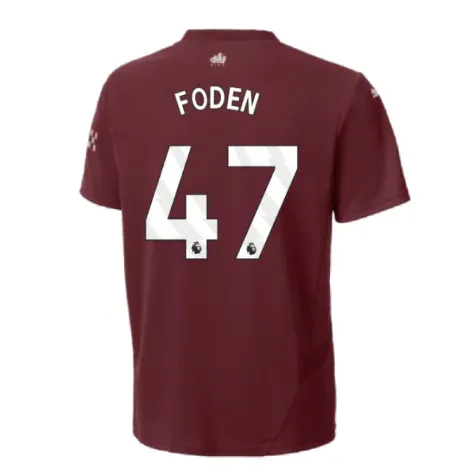 Men's FODEN Manchester City 2024/25 Third Shirt