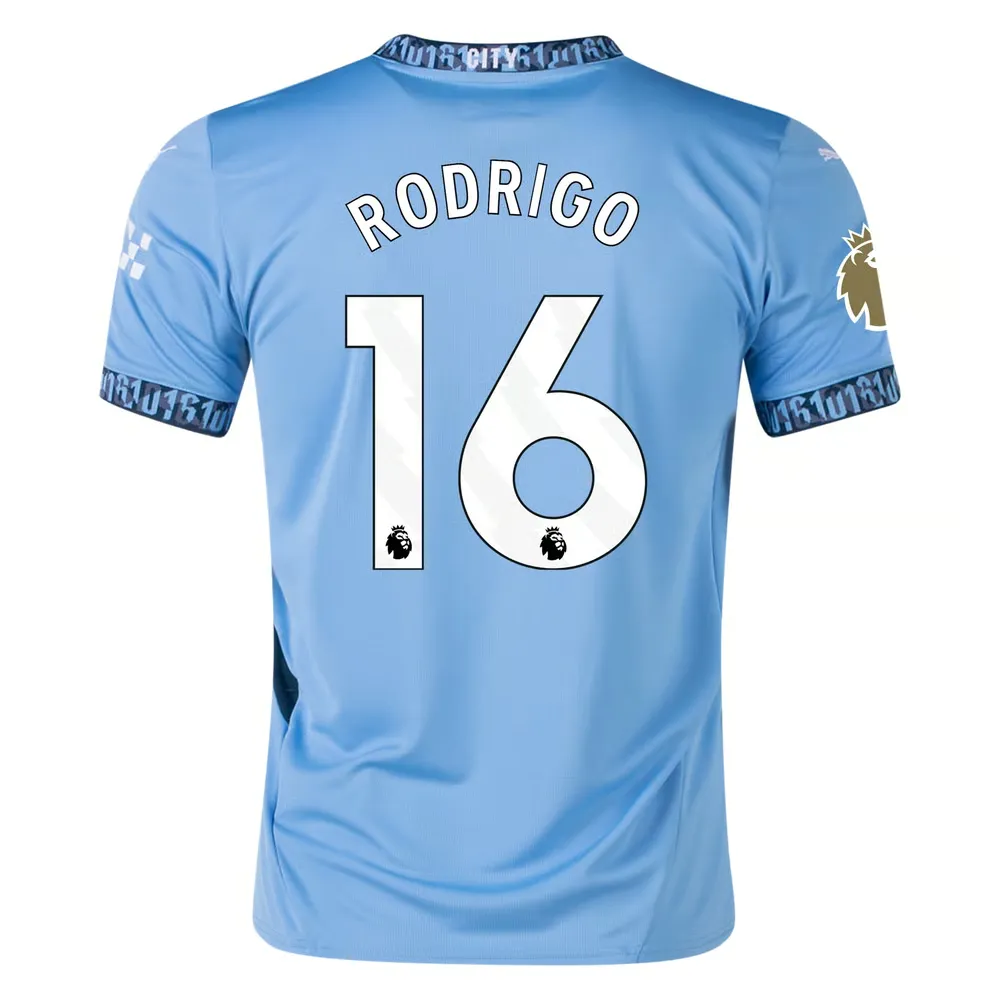 Kid's RODRIGO Manchester City 2024/25 Home Shirt