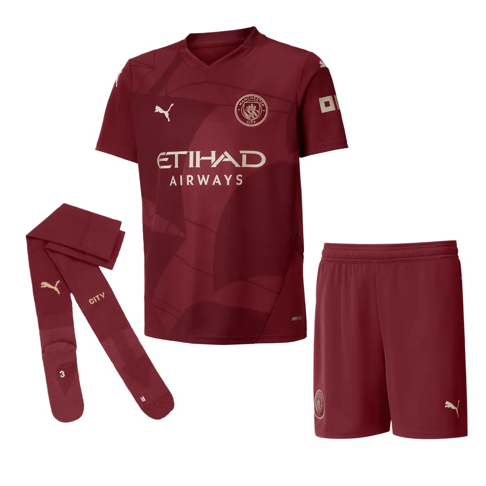 Kid's Manchester City 2024/25 Third Kit