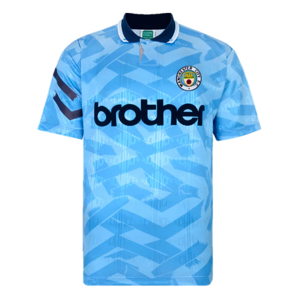 Kid's Manchester City 1992 Home Retro Shirt