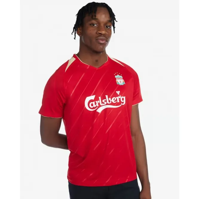 Women's Liverpool 2005/06 Home Retro European Shirt