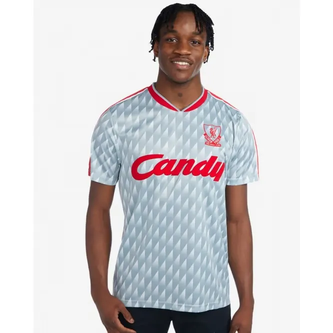 Women's Liverpool 1989/91 Away Retro Candy Shirt