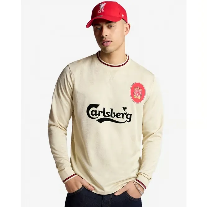 Men's Liverpool 1996/97 Away Retro Long Sleeve Shirt