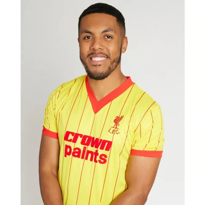 Men's Liverpool 1982 Away Retro Shirt - Image 2
