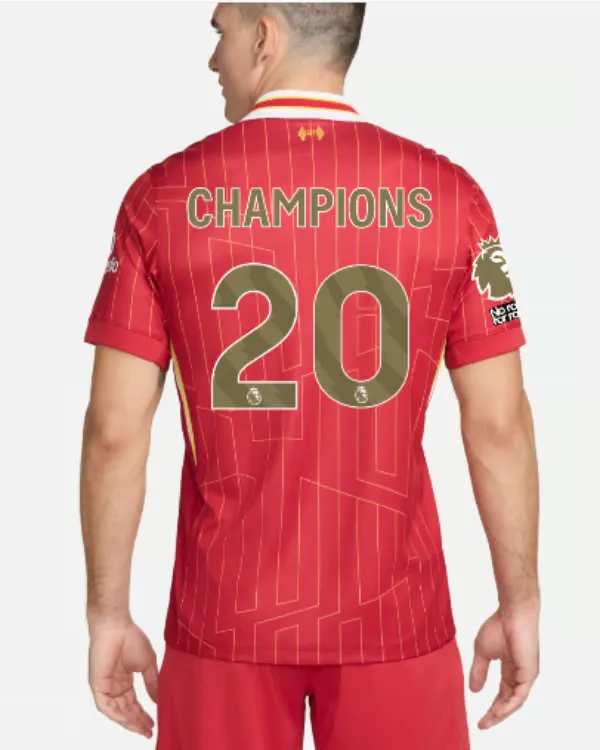 Kid's Liverpool 2024/25 Home LFC Champions Shirt - CHAMPIONS 20