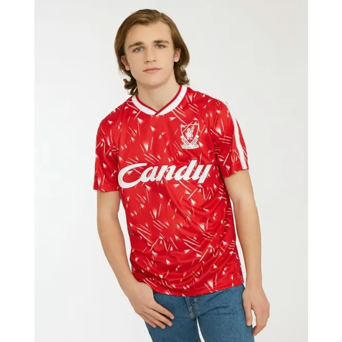 Kid's Liverpool 1989/91 Home Retro Candy Shirt