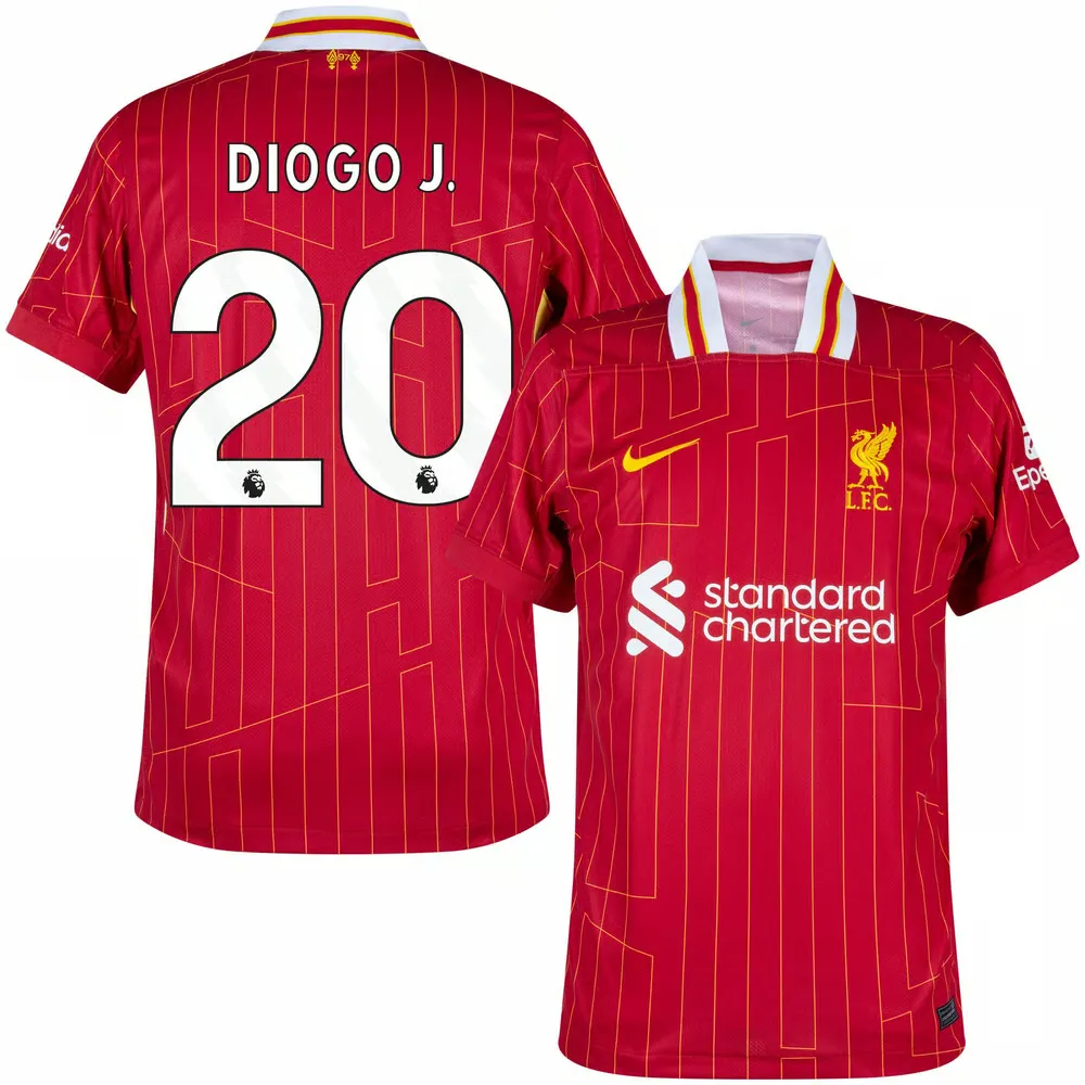 Kid's Diogo #20 Liverpool 2024/25 Home Shirt