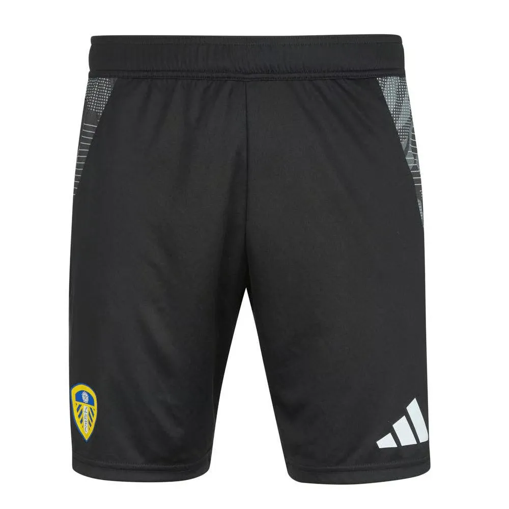 Men's Leeds United 2024/25 Third Authentic Training Shorts - Black