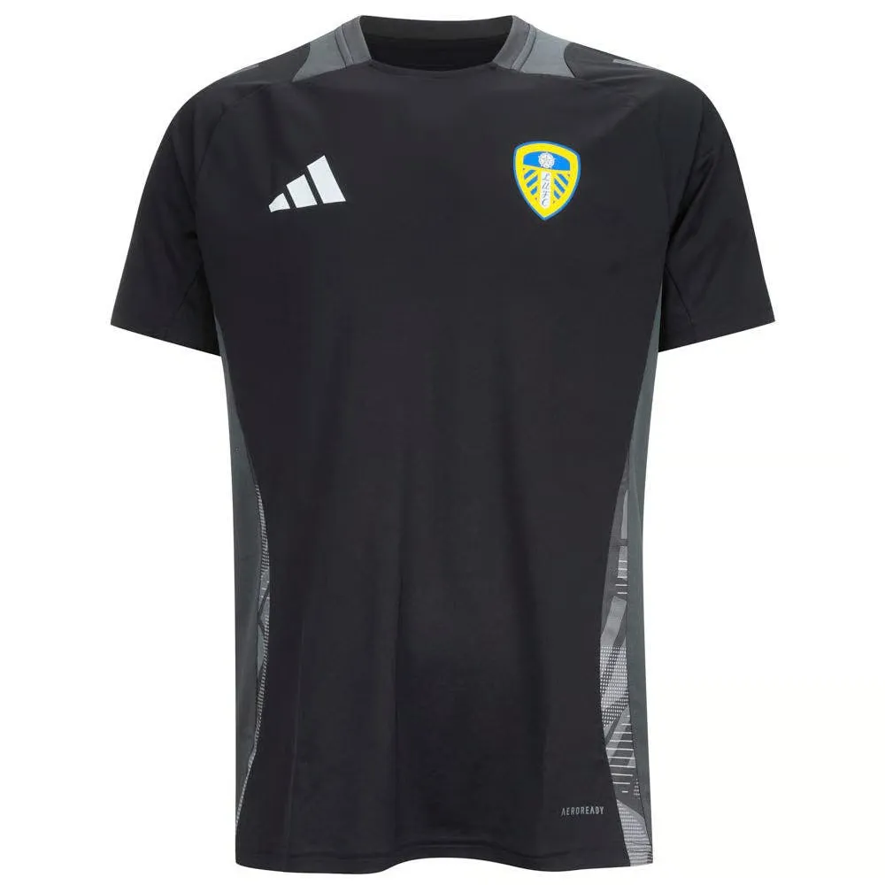 Men's Leeds United 2024/25 Third Authentic Training Shirt - Black