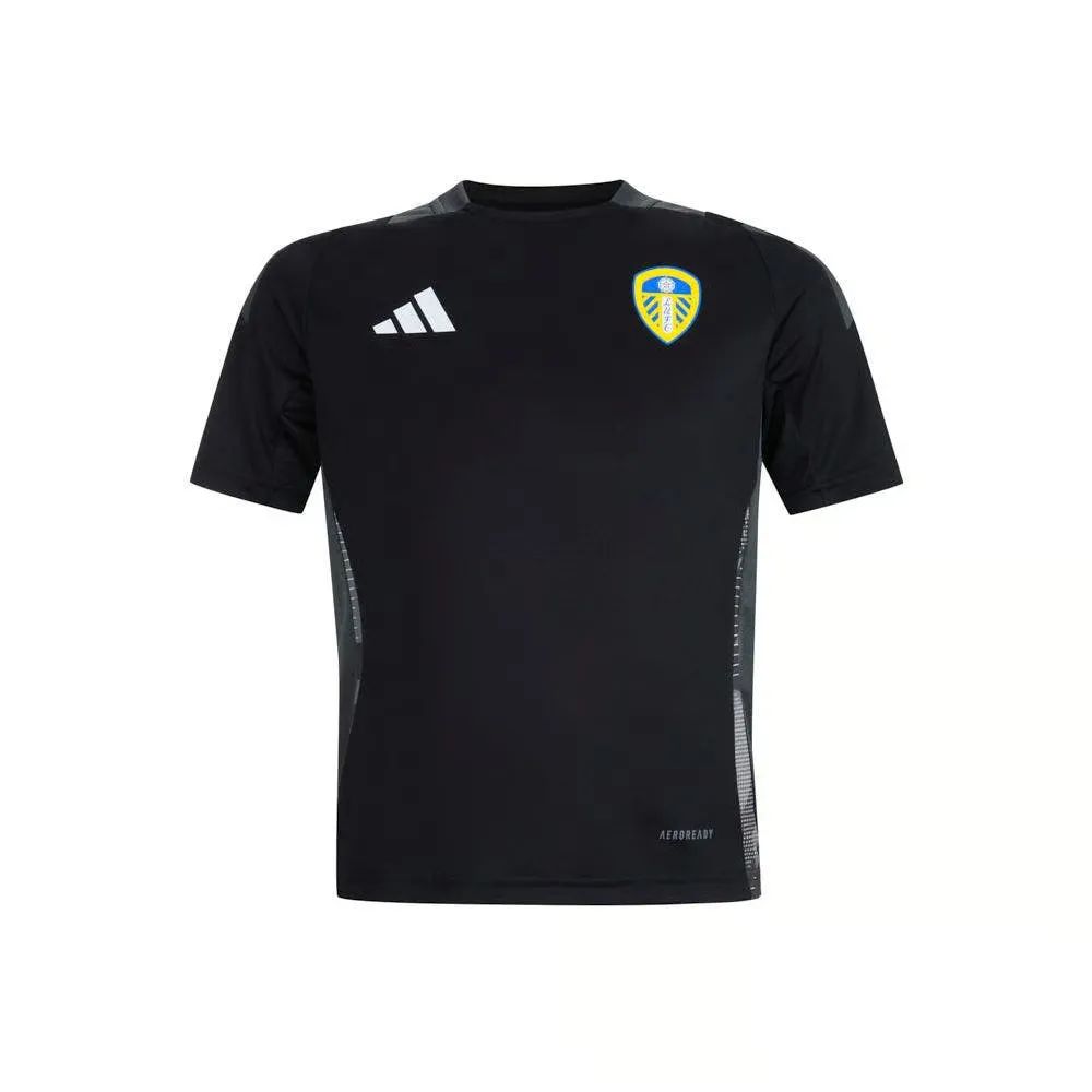 Kid's Leeds United 2024/25 Third Authentic Training Shirt - Black
