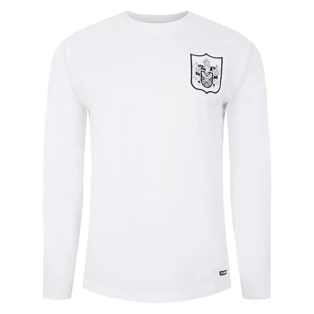 Men's Fulham 1966/67 Home Retro Long Sleeve Shirt #2