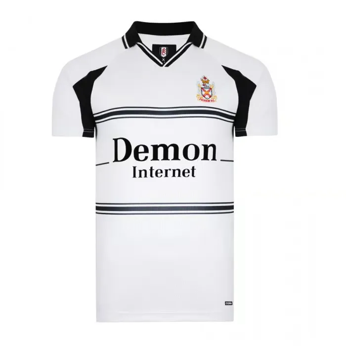 Kid's Fulham 1999/01 Home Retro Shirt