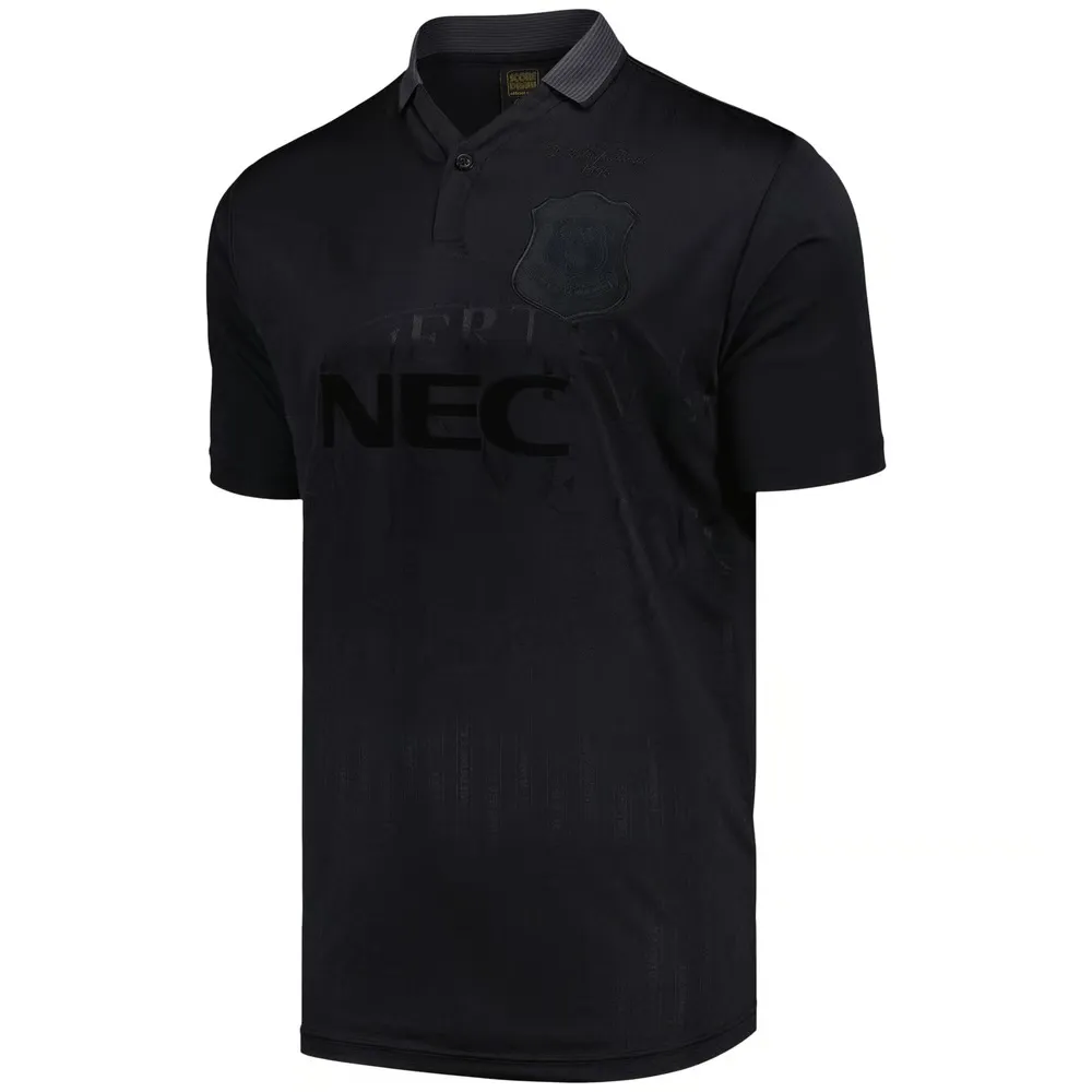 Women's Everton 1995 Retro Black-Out Shirt