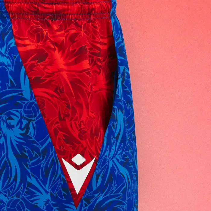 Kid's Crystal Palace 2024/25 Home Authentic Shorts - Image 3