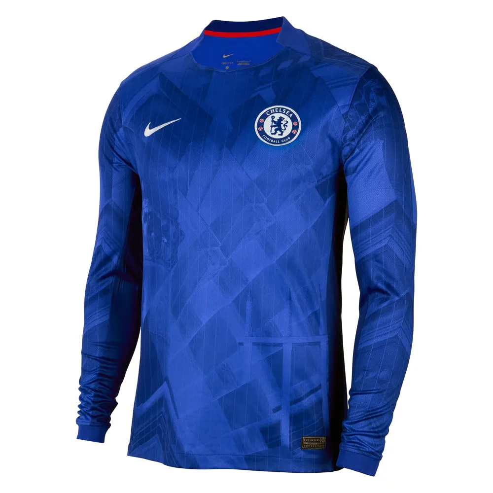 Kid's Chelsea 2025/26 Home Long Sleeve Shirt