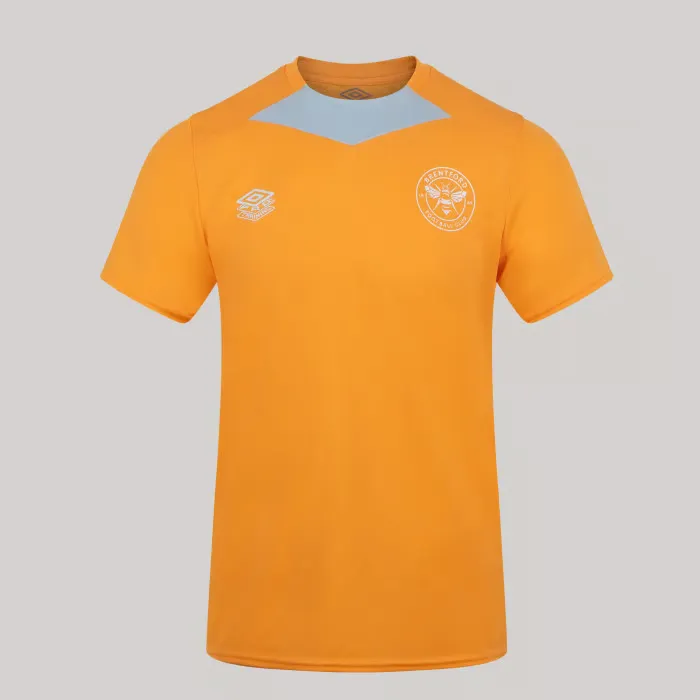 Men's Brentford 2024/25 Third Authentic Premier Training Shirt - Orange
