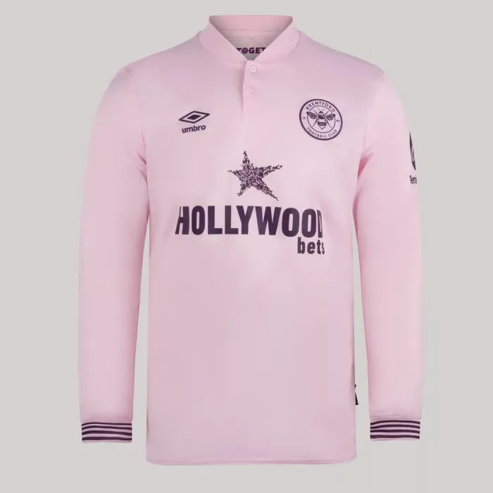 Men's Brentford 2024/25 Away Long Sleeve Shirt
