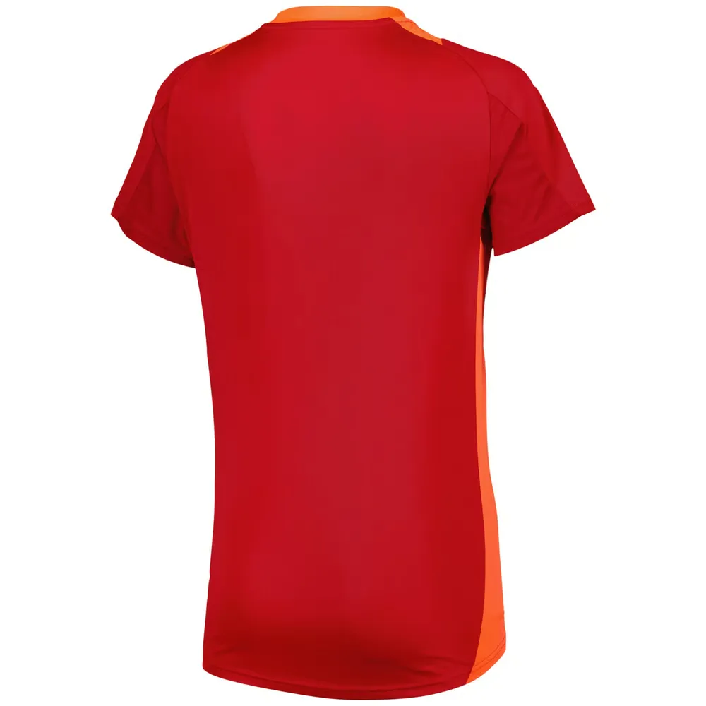 Women's Aston Villa 2024/25 Third Authentic Training Shirt - Red - Image 2