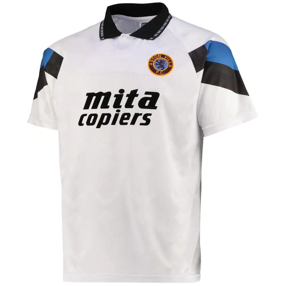 Women's Aston Villa 1990 Away Retro Shirt