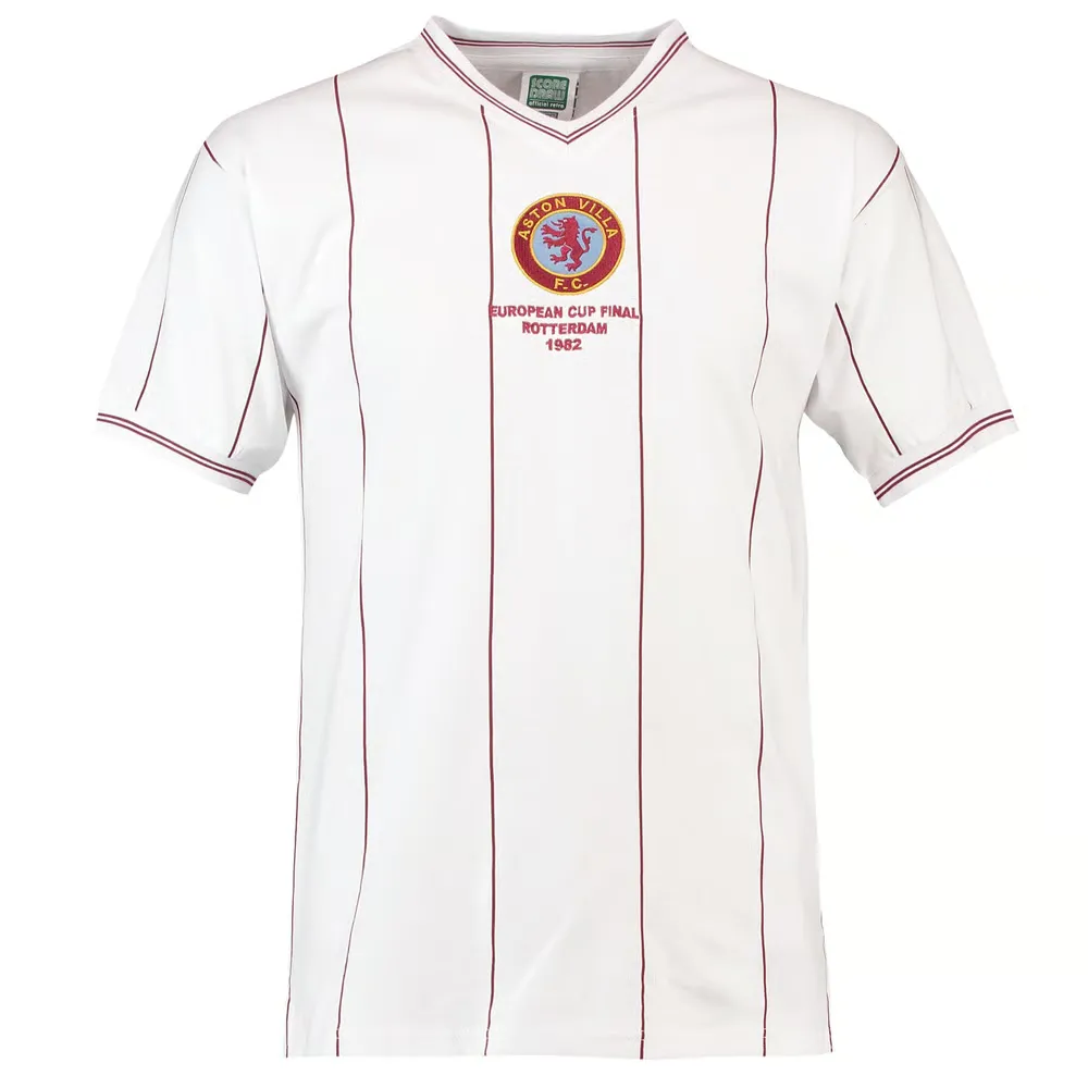 Women's Aston Villa 1982 Retro European Cup Final Shirt