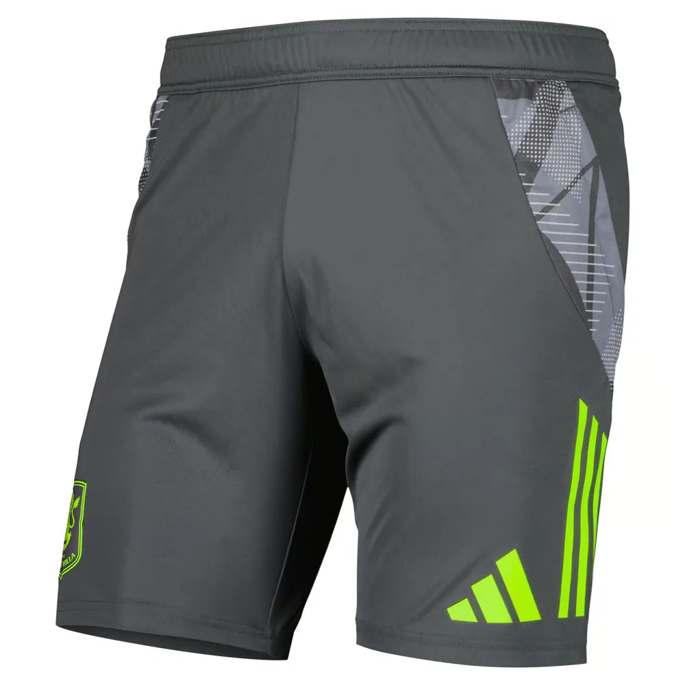 Men's Aston Villa 2024/25 Third Authentic Training Shorts - Grey