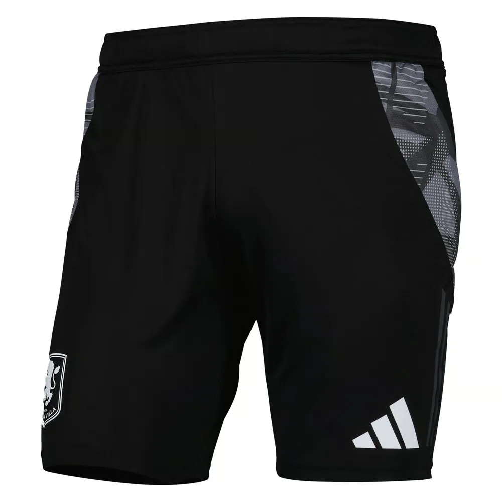 Kid's Aston Villa 2024/25 Third Authentic Training Shorts - Black