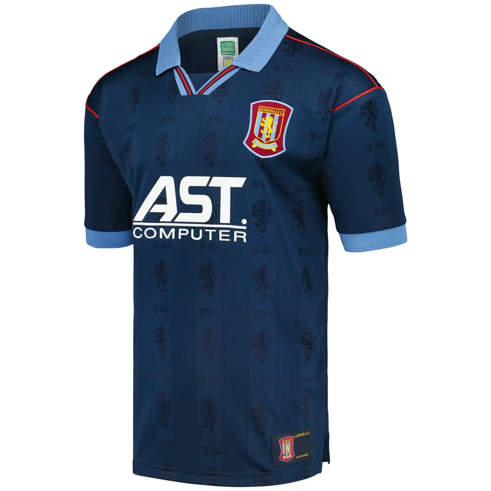 Kid's Aston Villa 1996 Away Retro Shirt