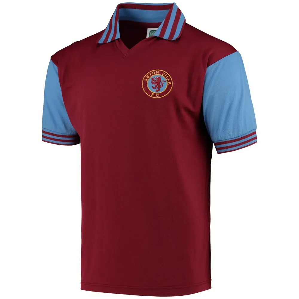 Kid's Aston Villa 1980 Home Retro Shirt