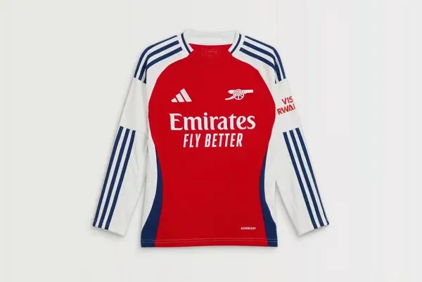 Kid's Arsenal 2024/25 Home Long Sleeve Shirt