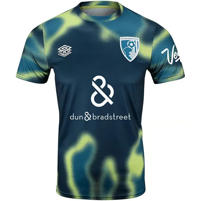 Men's AFC Bournemouth 2024/25 Third Warm Up Shirt - Green