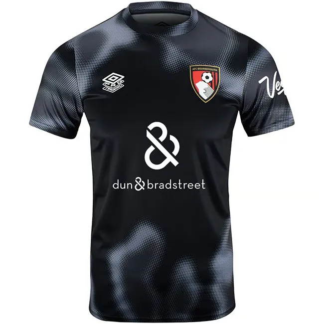 Men's AFC Bournemouth 2024/25 Third Warm Up Shirt - Black
