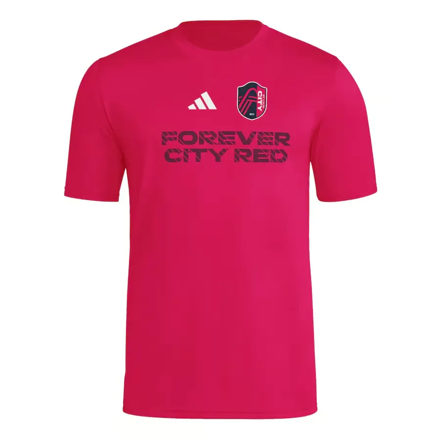 Women's St. Louis City SC 2025 Third Hook AEROREADY Shirt - Pink