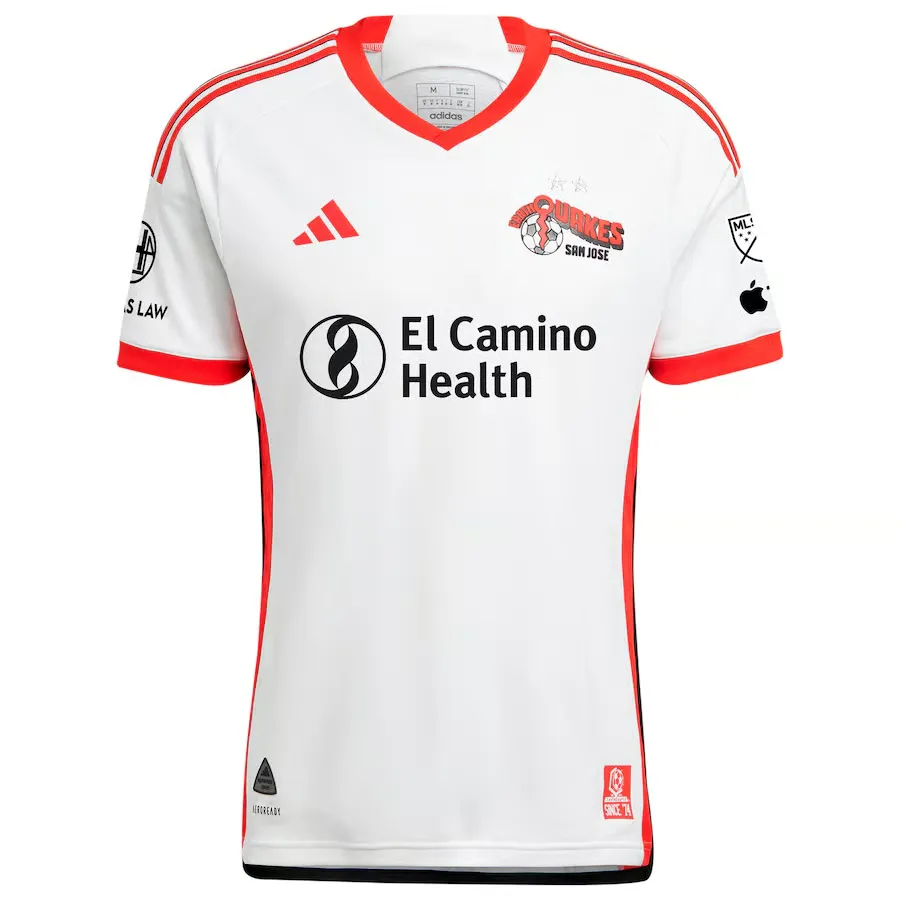 Women's San Jose Earthquakes 2025 Third White Shirt