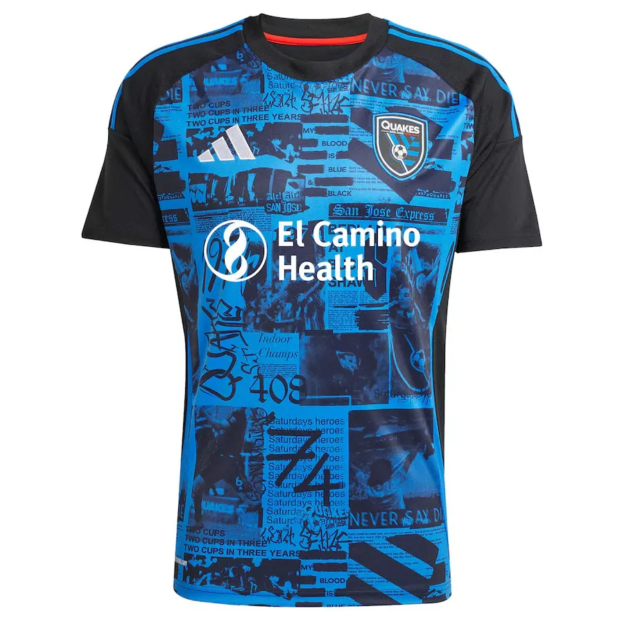 Kid's San Jose Earthquakes 2025 Home Shirt