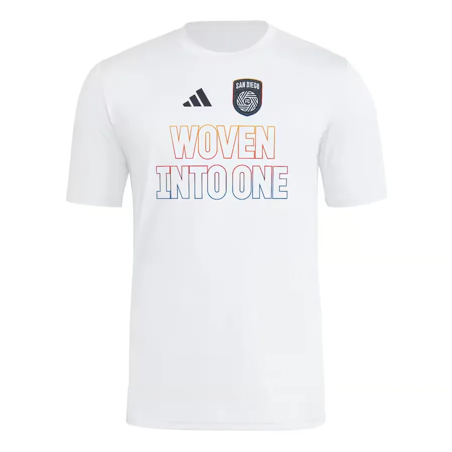 Men's San Diego FC 2025 Third Hook AEROREADY Shirt - White