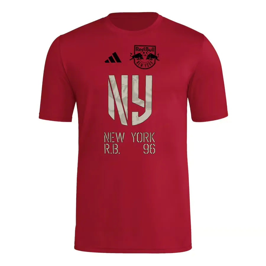 Women's New York Red Bulls 2025 Third Hook AEROREADY Shirt - Red