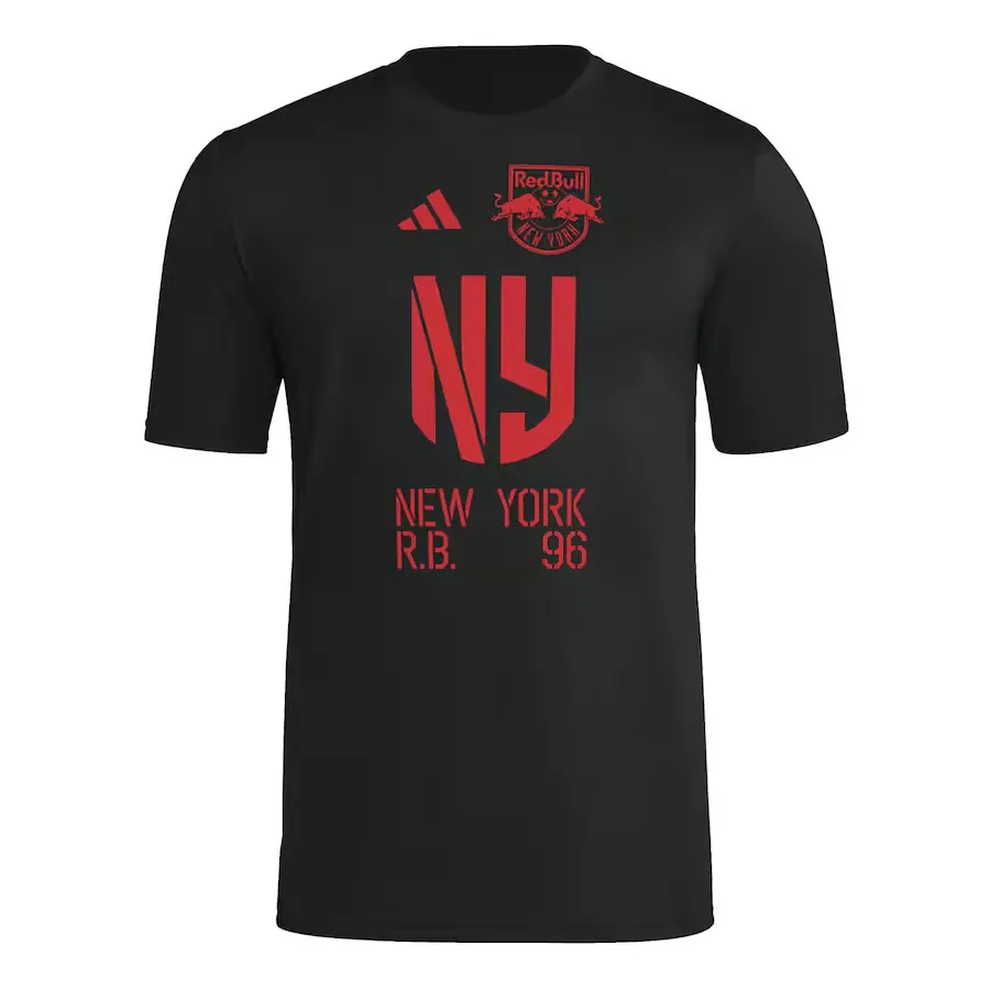 Women's New York Red Bulls 2025 Third Hook AEROREADY Shirt - Black