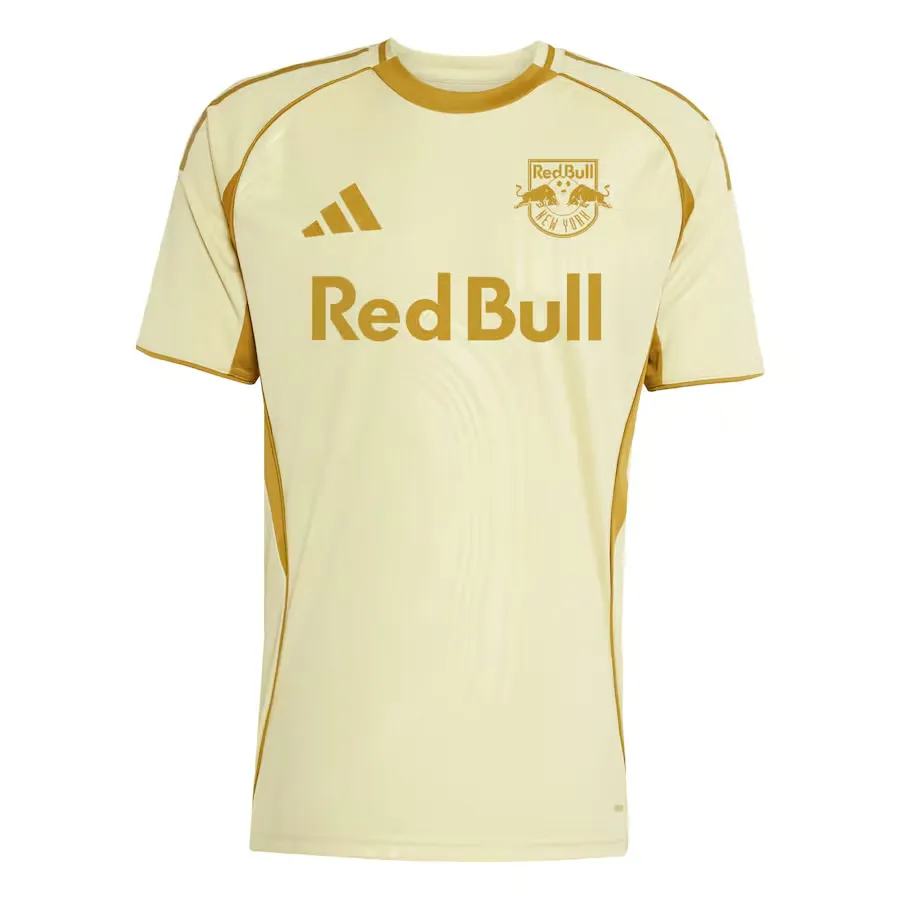 Men's New York Red Bulls 2025 Third Pre Match Shirt - Yellow
