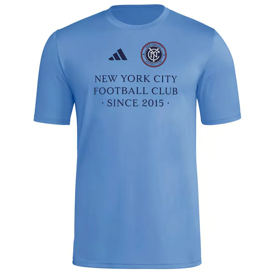 Women's New York City FC 2025 Third Hook AEROREADY Shirt - Blue