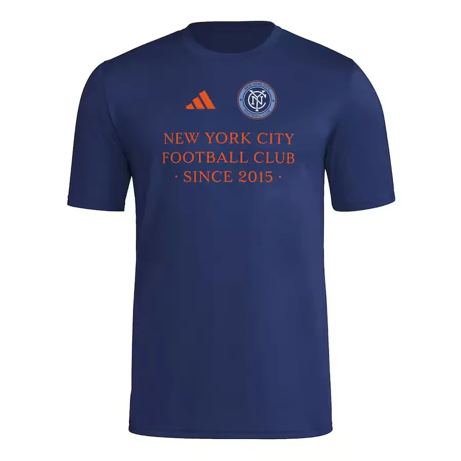 Kid's New York City FC 2025 Third Hook AEROREADY Shirt - Navy