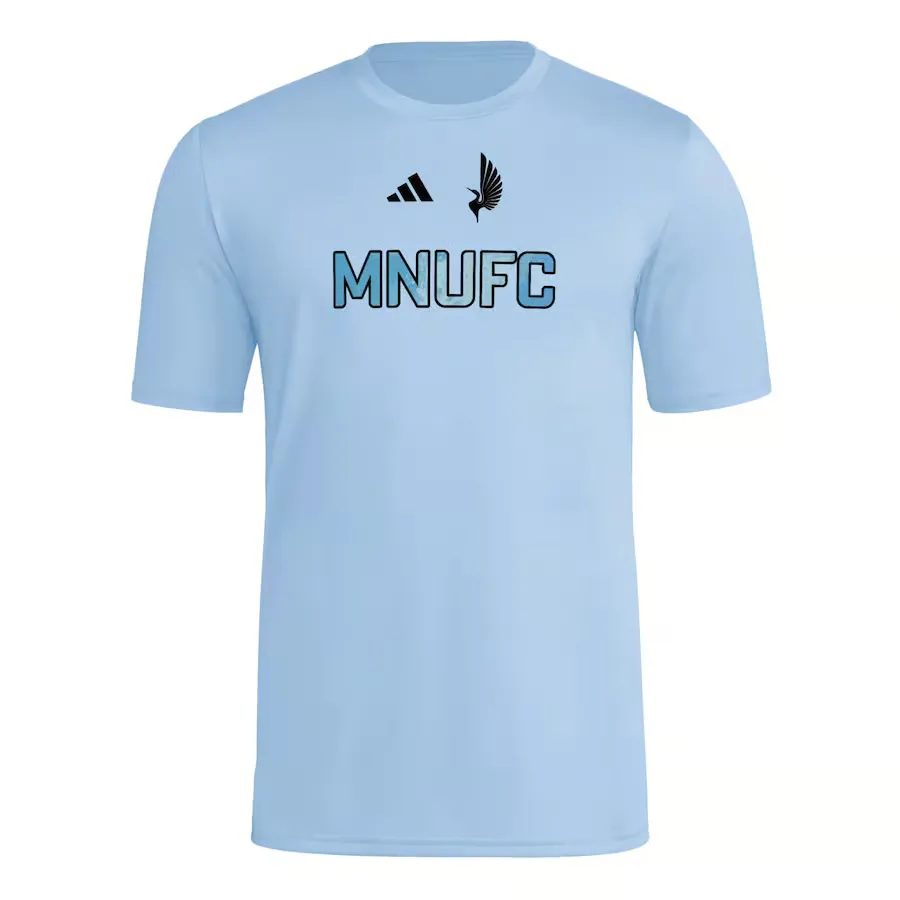 Kid's Minnesota United FC 2025 Third Hook AEROREADY Shirt - Blue