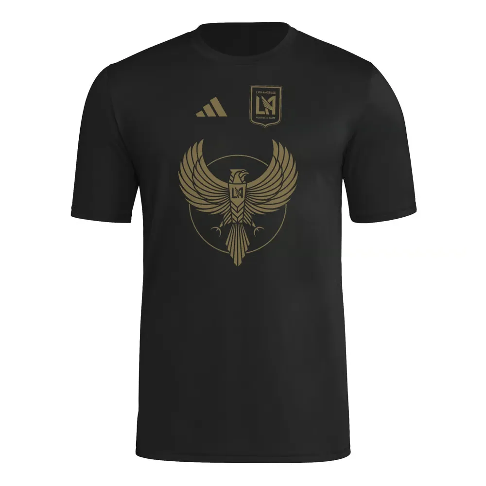 Men's Los Angeles FC 2025 Third Hook AEROREADY Shirt - Black