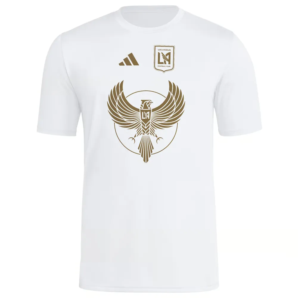 Kid's Los Angeles FC 2025 Third Hook AEROREADY Shirt - White