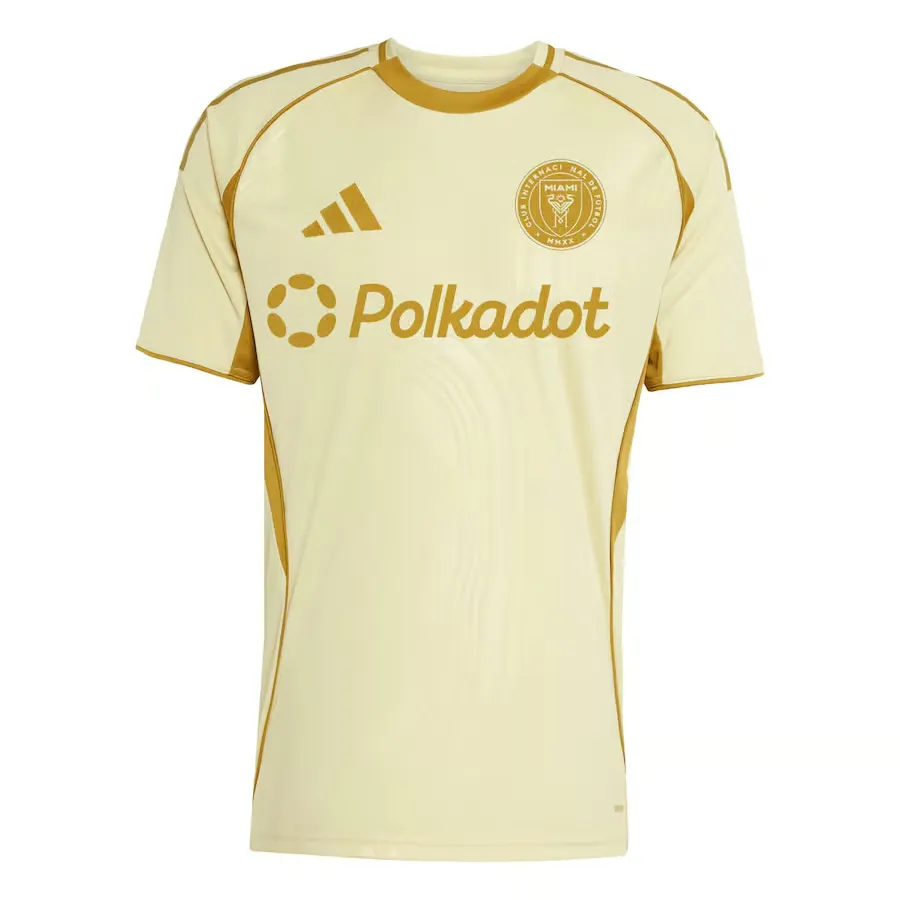 Kid's Inter Miami CF 2025 Third Pre Match Shirt - Yellow