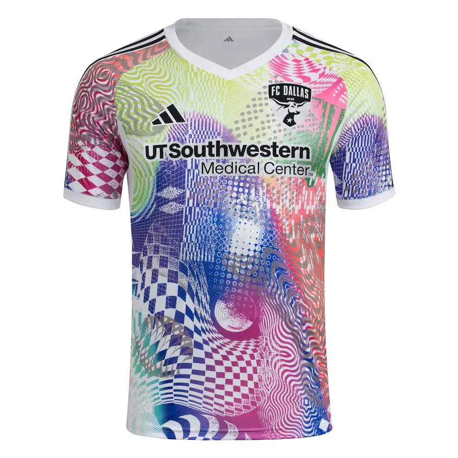 Women's FC Dallas 2025 Third Pre Match Shirt - White
