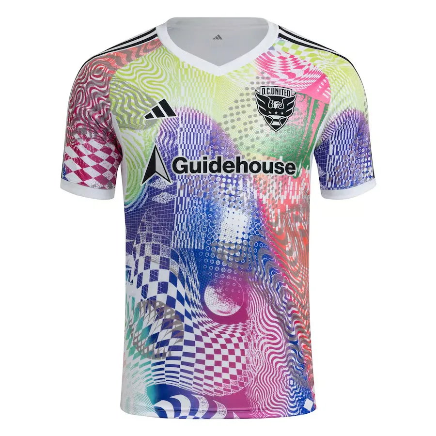 Men's D.C. United 2025 Third Pre Match Shirt - White