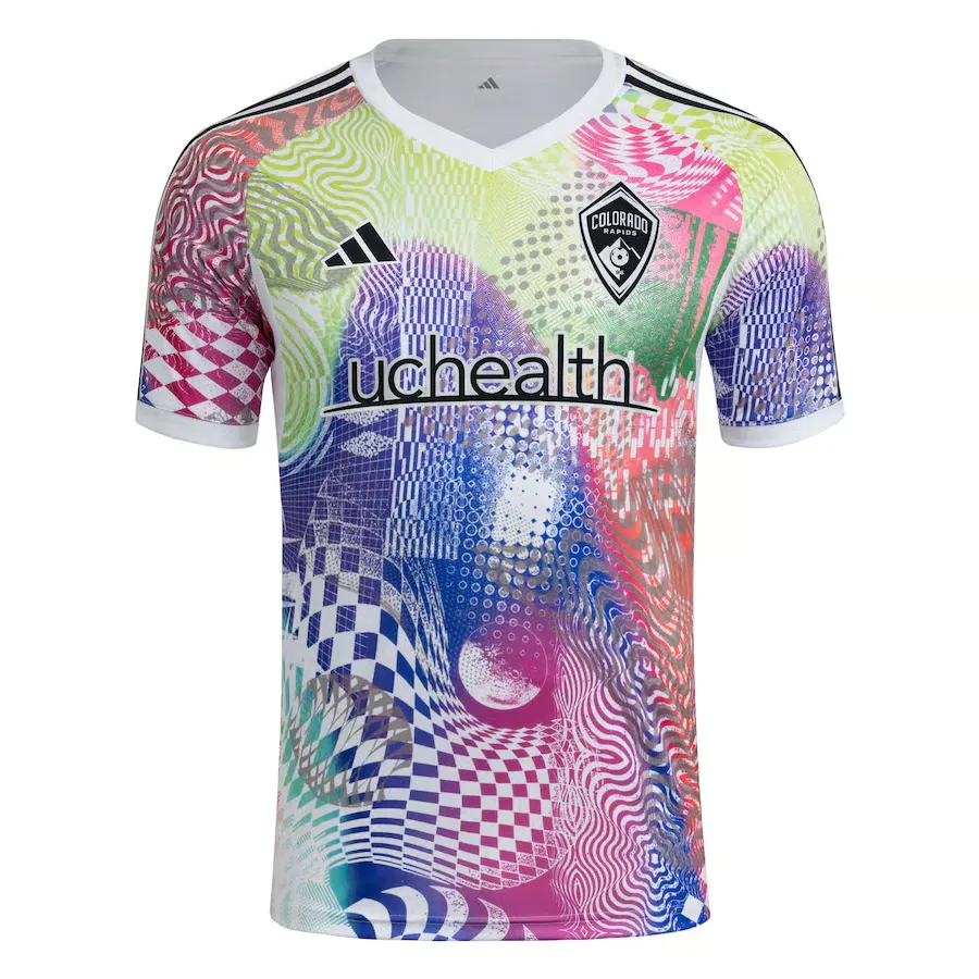 Women's Colorado Rapids 2025 Third Pre Match Shirt - White