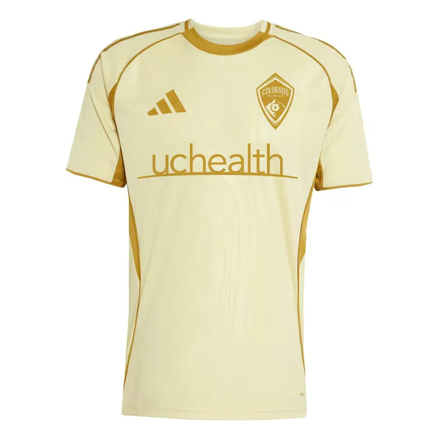Kid's Colorado Rapids 2025 Third Pre Match Shirt - Yellow